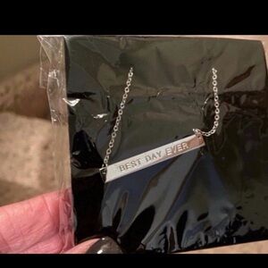 Lillian & Co. - Best Day Ever Necklace. Brand New! Silver.